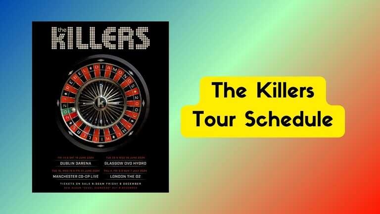 the killers tour 2024