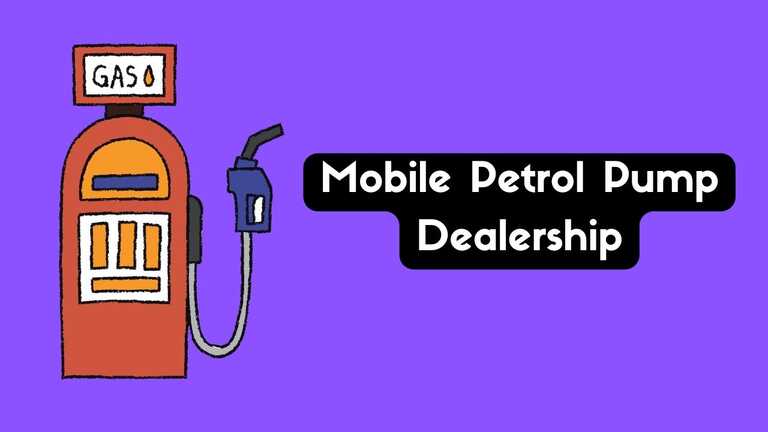 Mobile Petrol Pump Dealership 2024 Doorstep Portable Pump Cost